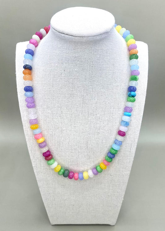 Beaded Necklace - Pastel Way