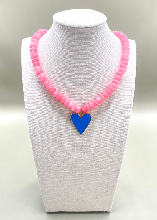 Pink Girl Necklace